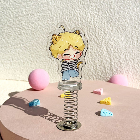 Custom Spring Shaker Acrylic Standees